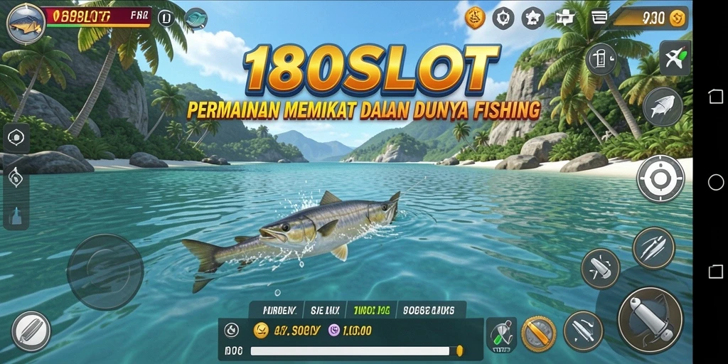 Tangkapan ikan besar dan suasana laut yang memukau dalam 180SLOT.