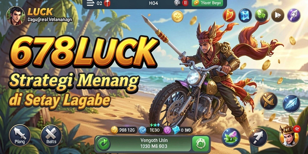 Tampilan gameplay seru di 678LUCK dengan taktik mengasah otak.