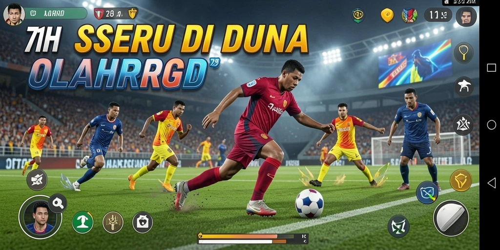 Tampilan gameplay seru dari 71H dengan aksi olahraga mendebarkan.