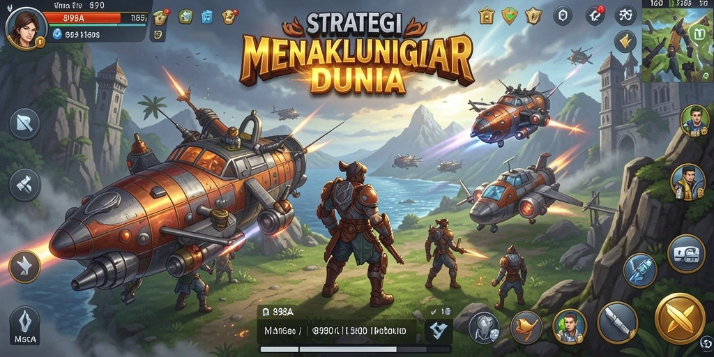 Tampilan menarik dari gameplay SLG yang seru.