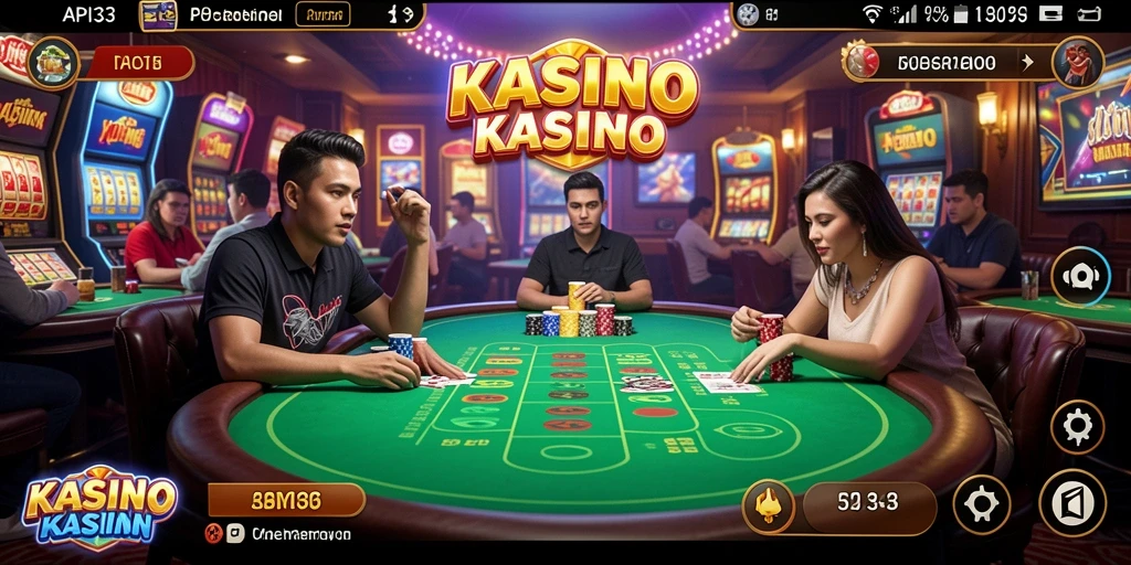 Tampilan menakjubkan dari gameplay kasino API33 yang mengasyikkan.