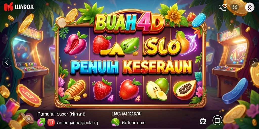 Tampilan screenshot BUAH4D yang menampilkan kegembiraan permainan Slot.