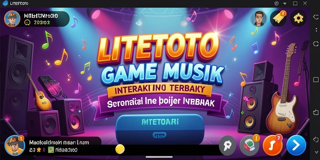 Tampilan gameplay LITETOTO yang seru dan interaktif.