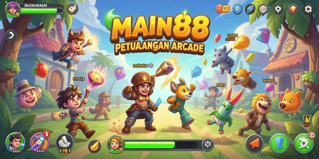 Tampilan gameplay seru dari MAIN88 yang penuh tantangan.