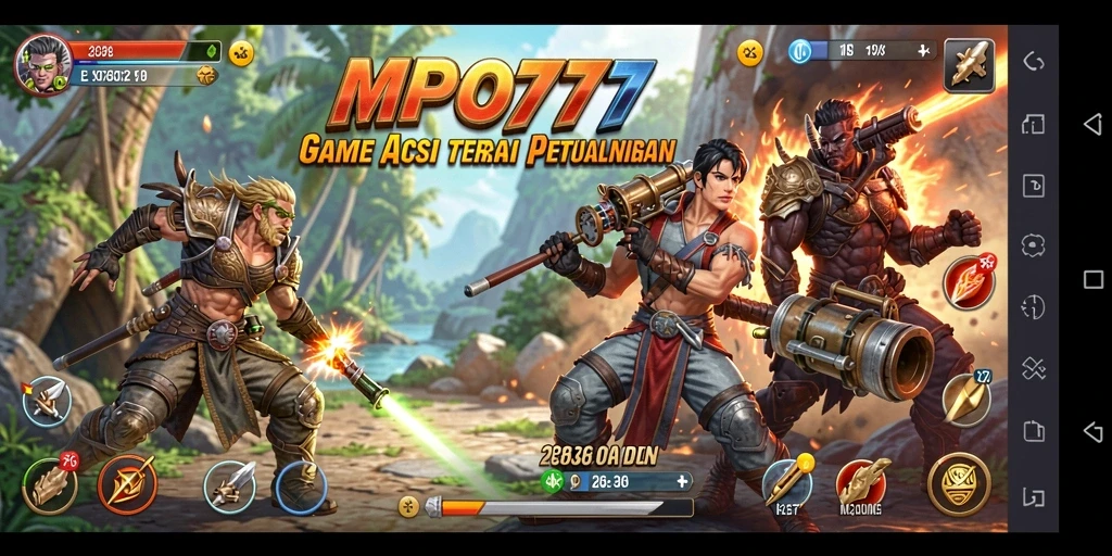 Tampilan dinamis dari gameplay MPO777 yang seru dan penuh aksi.