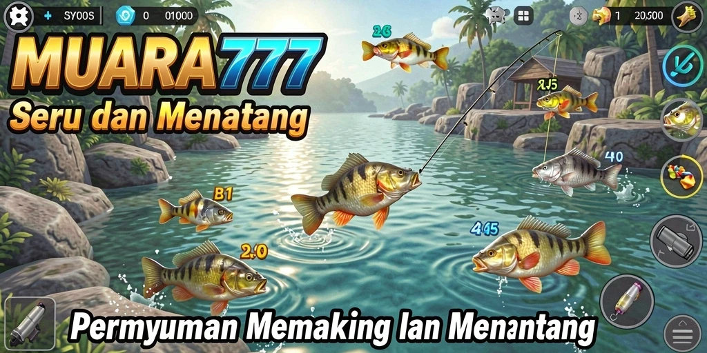 Gameplay memancing yang seru dan interaktif di MUARA777.