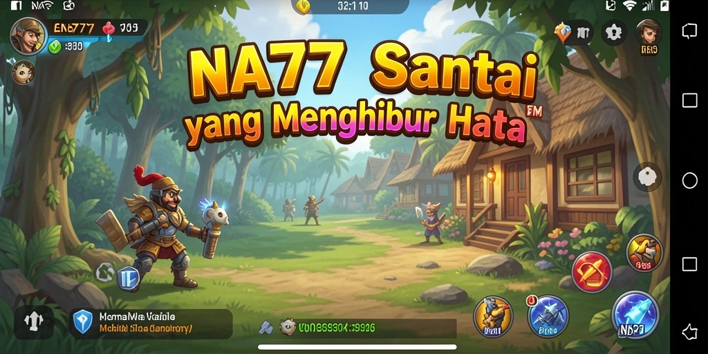 Tangkapan layar menampilkan gameplay yang menyenangkan dan penuh warna.