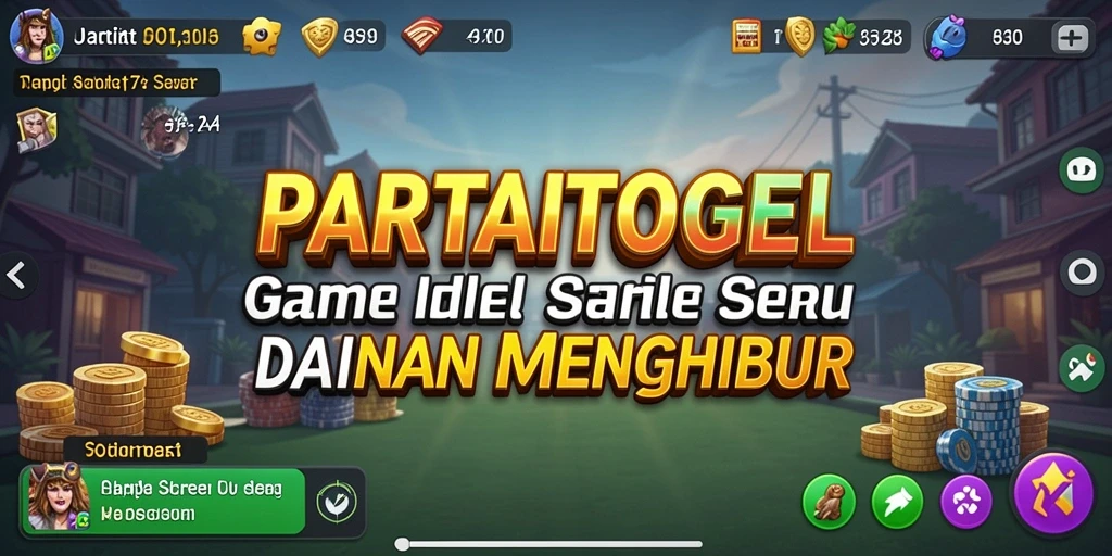 Tampilan menarik dari gameplay Idle PARTAITOGEL.
