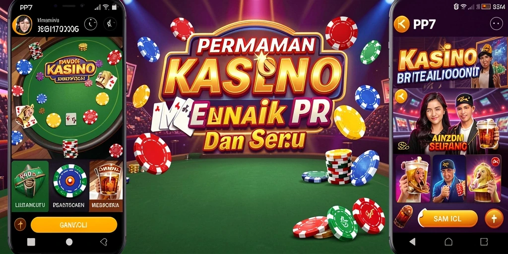 Tampilan gameplay seru dan mendebarkan di PP7 Kasino.