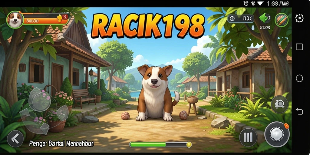 Screenshot gameplay RACIK198 yang menampilkan berbagai tantangan seru.