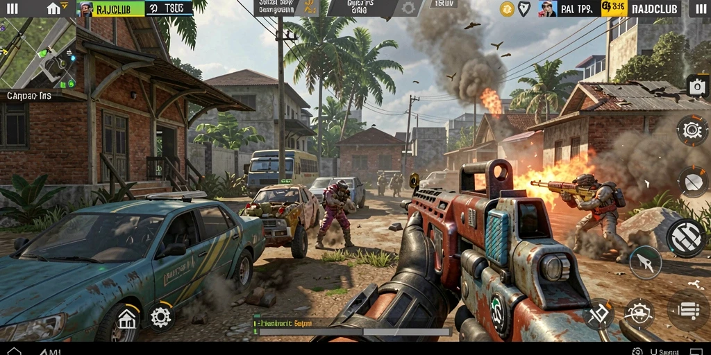 Tampilan menarik dari gameplay RAJACLUB yang mengesankan.