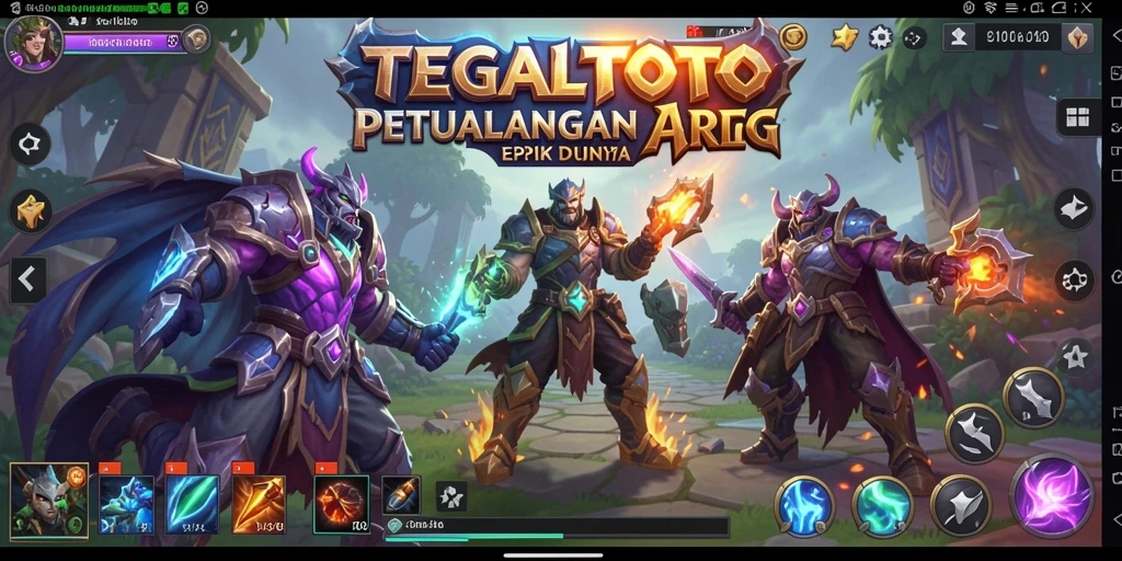 Gameplay seru dalam TEGALTOTO yang menantang para pemain.